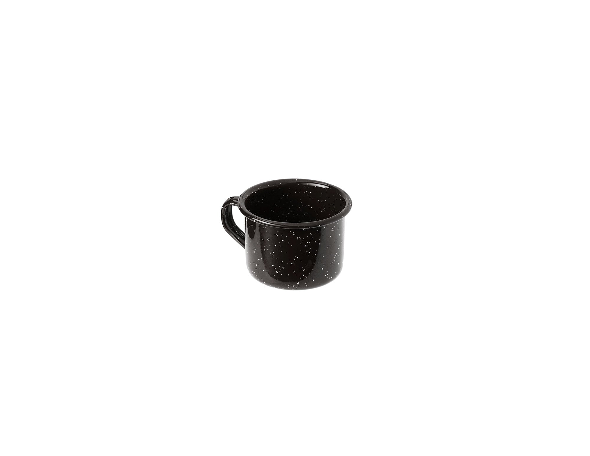 4 fl. oz. Vintage Enamel Camping Cup - Durable & Lightweight Coffee Mug for Outdoor, Picnic, Hiking, and Travel - Rust-Proof & Dishwasher Safe