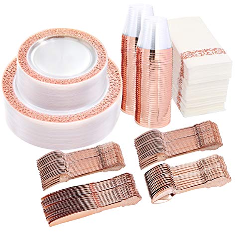 Clear Rose Gold