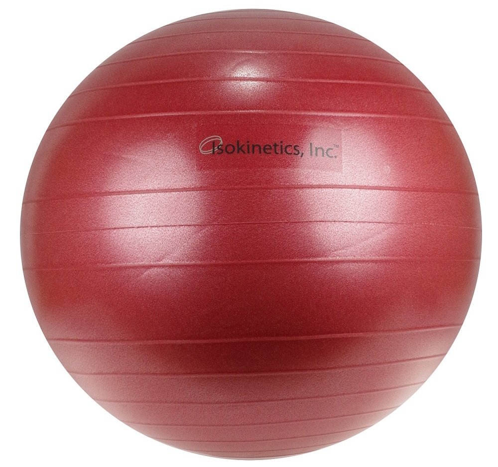 Premium Anti-Burst Exercise Ball Set (55cm, 65cm, 75cm) - 3 Sizes in Multiple Colors - for Yoga, Pilates, Physical Therapy & Home Workouts - Isokinetics Fitness Stability Ball for Core Training & Posture Support