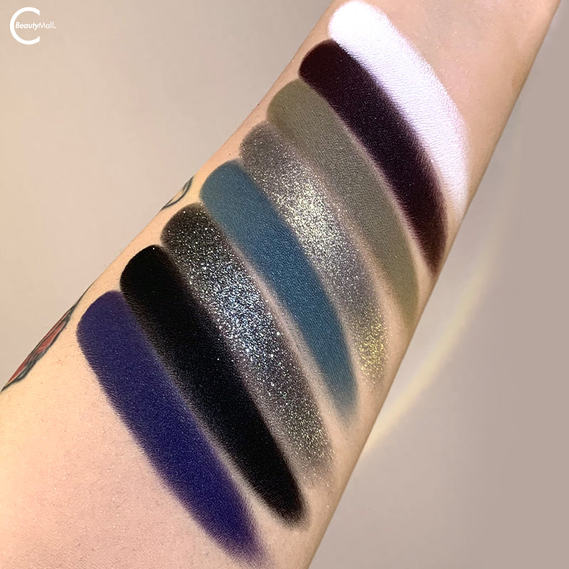 Vintage 90s Eyeshadow Palette by Narimi - Highly Pigmented Makeup Palette with Matte & Shimmer Shades - Perfect for Retro Party, Halloween, and Everyday Glam Makeup Looks