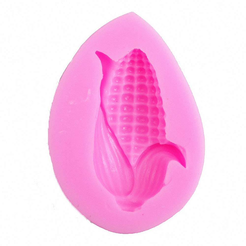 Premium Corn-Shaped Silicone Fondant Mold for Chocolate, Candy, Cupcake & Cake Decorating - Polymer Clay & Epoxy Resin Jewelry Making Tools - Perfect for Baking, DIY Crafts & Party Treats