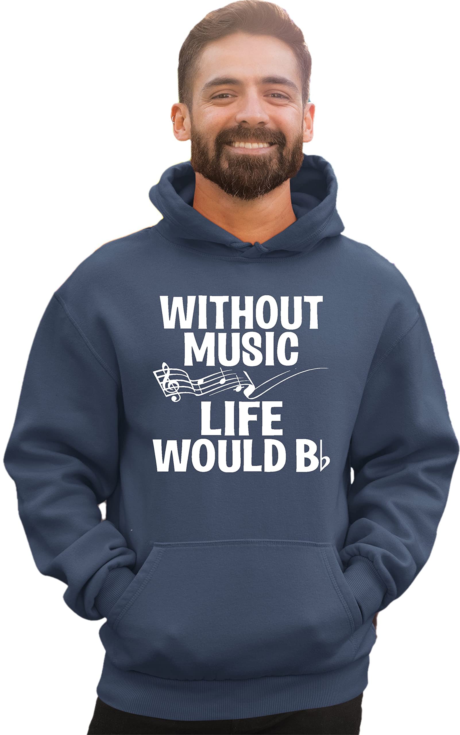 Funny Music Lovers Sweatshirt Hoodie for Men & Women - 