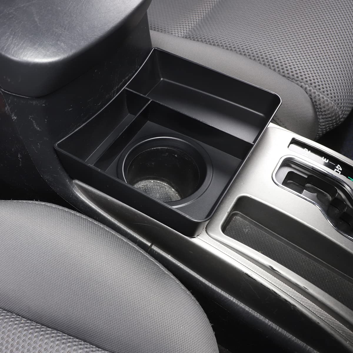 CHEAYAR Car Storage Cup Holder for Toyota Tacoma 2011-2015 | Gear Shift Console Organizer Tray | Extra Storage Space for Passenger Side | Perfect for Road Trips & Daily Commute