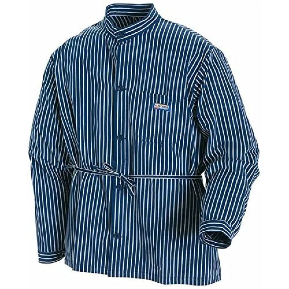 Blakläder 325011258810XXL Navy Blue/White Carpenter Smock - Durable Workwear for Woodworking & Construction | Size XXL