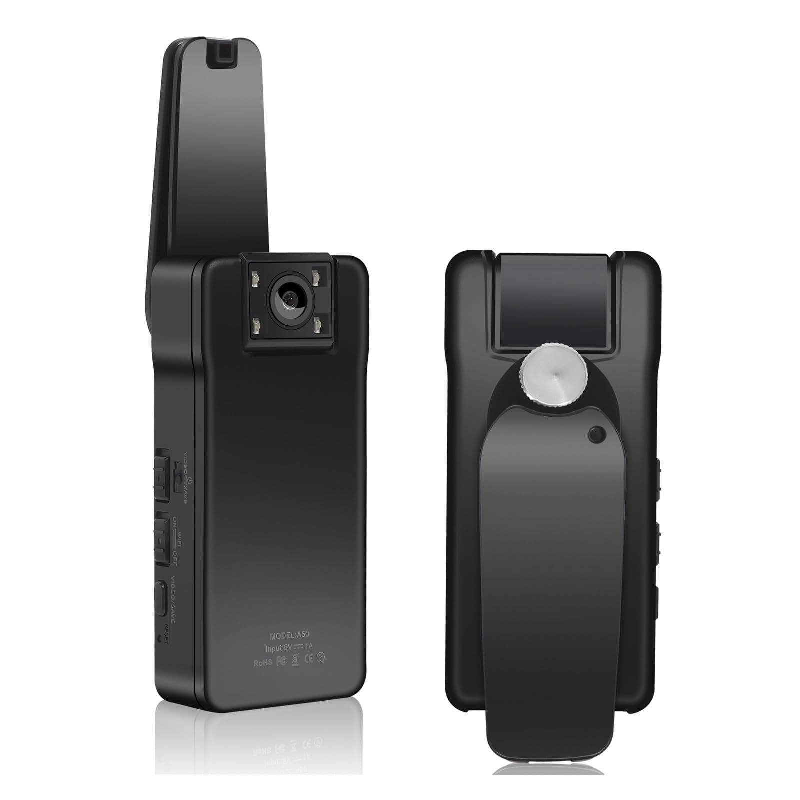 4K Action Camera with Night Vision & WiFi - Waterproof Sports Camera, 1080P Full HD Video, Supports 256GB SD/TF Card - Perfect for Vlogging, Travel, and Outdoor Adventures