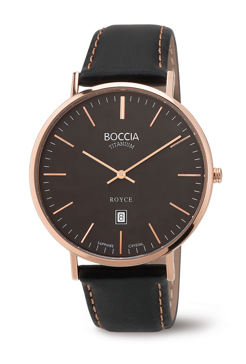 Boccia Titanium 3589-05 Men's Luxury Watch - Waterproof Stainless Steel Analog Wristwatch for Business, Casual & Outdoor Activities