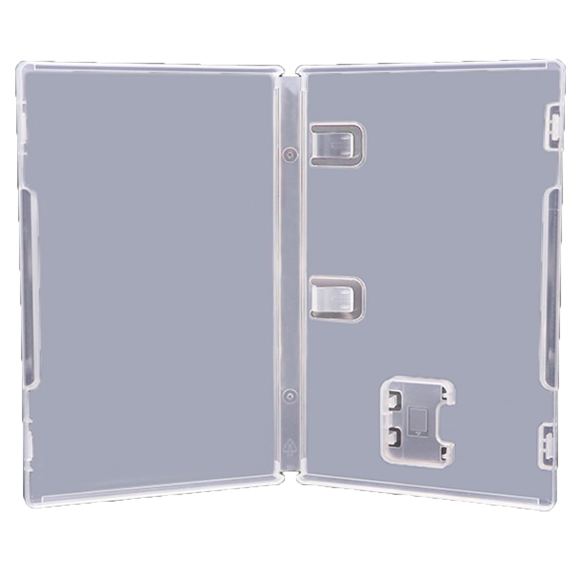 Nintendo Switch Replacement Game Case - Clear Empty Retail Packaging (1-Pack) - Perfect for Organizing & Protecting Switch Games