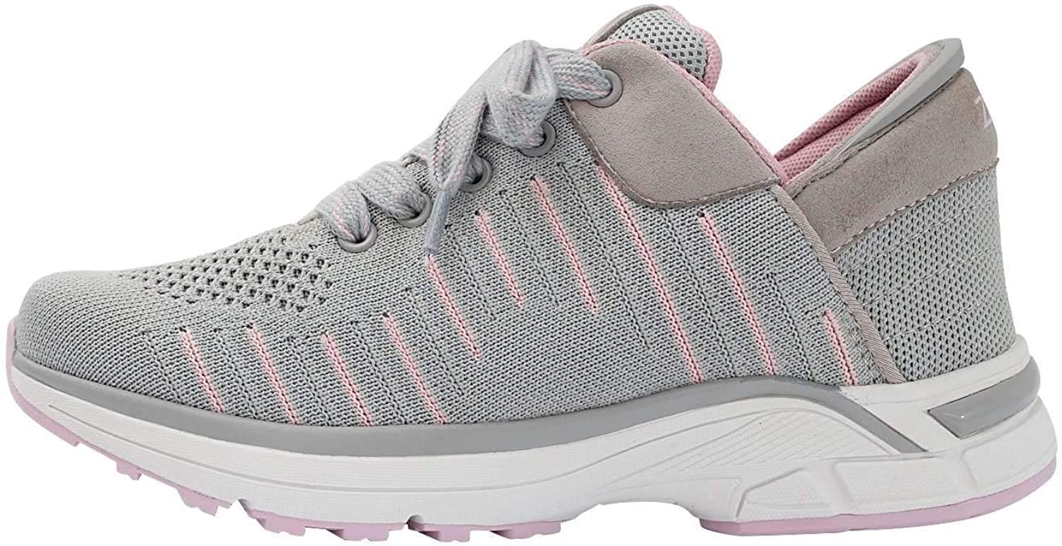 ZEBA Women's Hands Free Slip-On Walking Shoes - Lightweight Comfortable Sneakers for Travel, Work & Everyday Wear - Perfect for Nurses, Teachers & Busy Moms