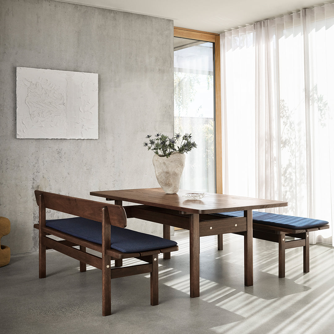 BM0699 Asserbo Bench - Modern Wooden Indoor/Outdoor Bench for Living Room, Garden, Patio & Entryway - Durable & Stylish Seating Solution