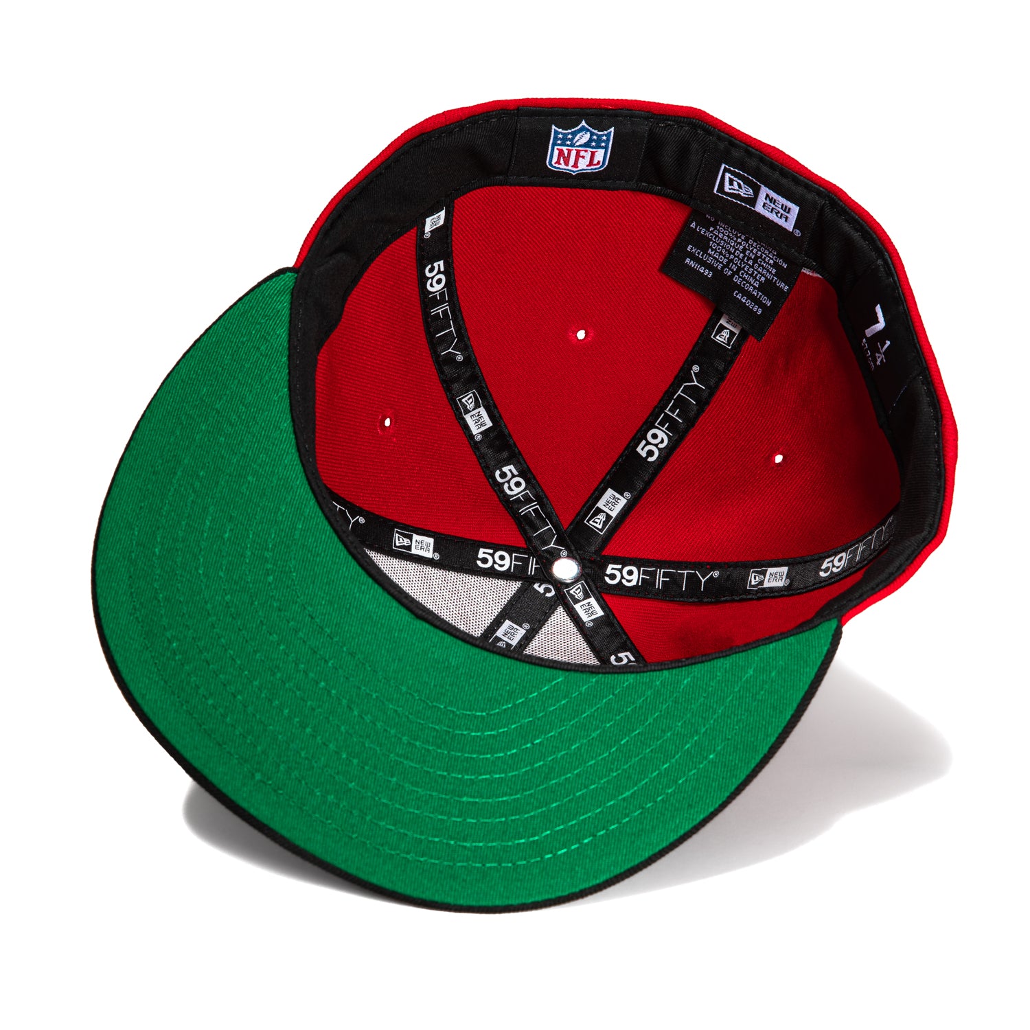 New Era 59Fifty San Francisco 49ers City Original Snapback Hat - Red & Black - Official NFL Licensed Cap for Football Fans & Streetwear Style