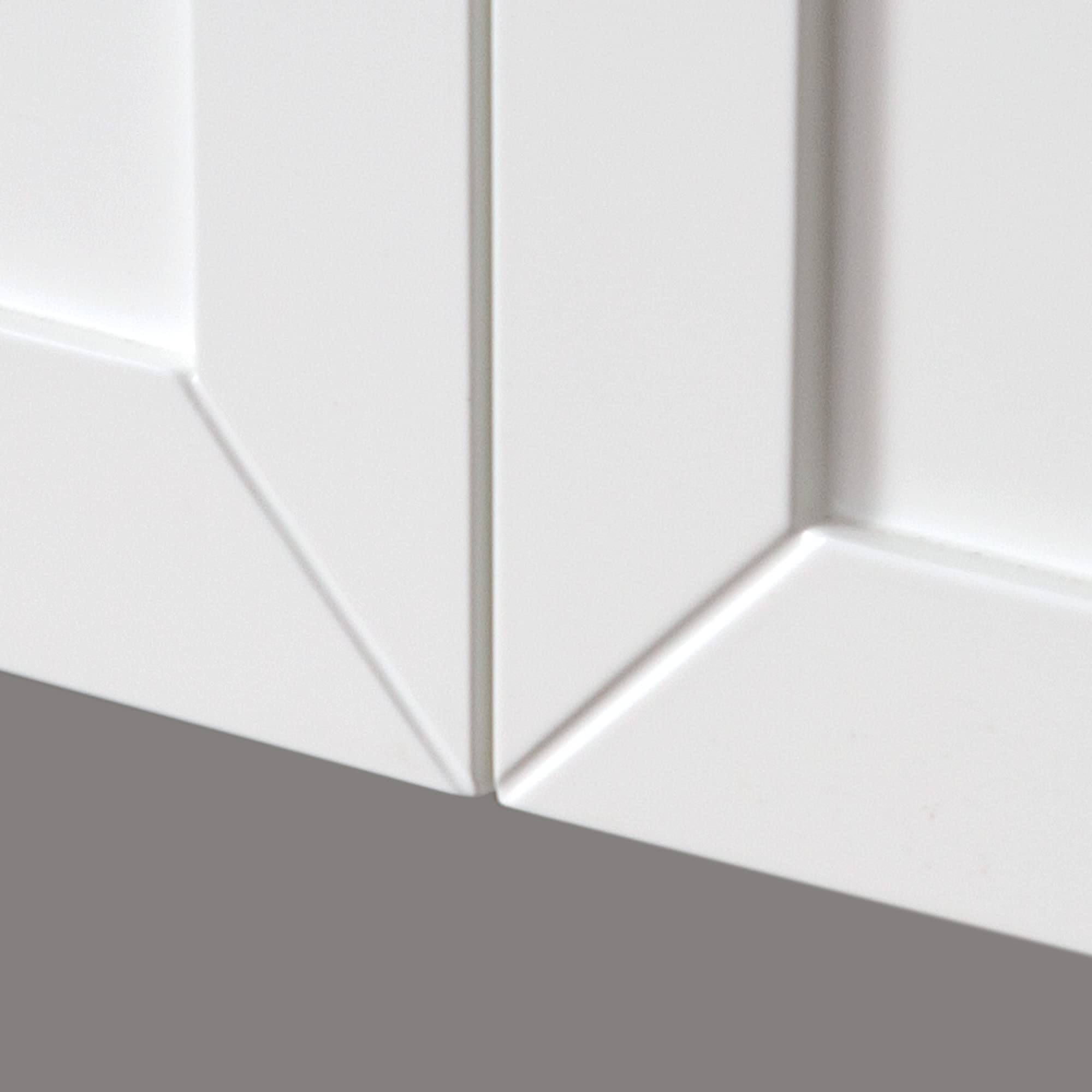 White Bathroom Wall Cabinet 24x30 Inch - Over Toilet Storage with Adjustable Shelf | 2-Door Wall Mounted Medicine Cabinet | Wooden Bathroom Organizer with Metal Handle & Soft Hinge | Perfect for Small Bathrooms, Powder Rooms & Apartment Storage Solutions