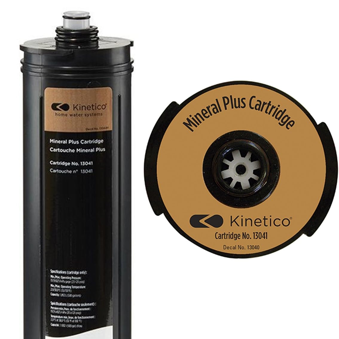 KINETICO Mineral Plus Filter Cartridge for K5 Water System - Replacement Water Filter (Part No. 13041) | Improves Taste & Adds Essential Minerals for Healthier Drinking Water