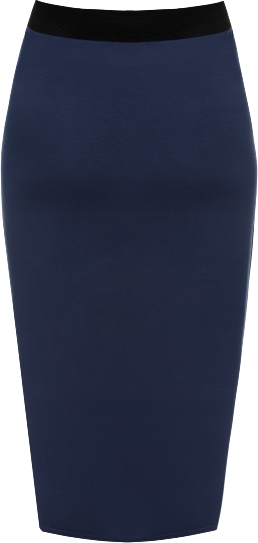 WearAll Plus Size Women's Stretchy Jersey Knee-Length Skirt (Sizes 12-22) - Comfortable Casual Skirt for Work, Church & Everyday Wear