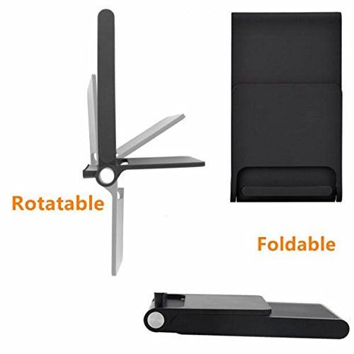 10W Fast Wireless Charger Stand - 3-Coil Folding Charging Pad for LG Velvet 5G, V30, G6 | Slim Design for Bedside, Office & Travel Use