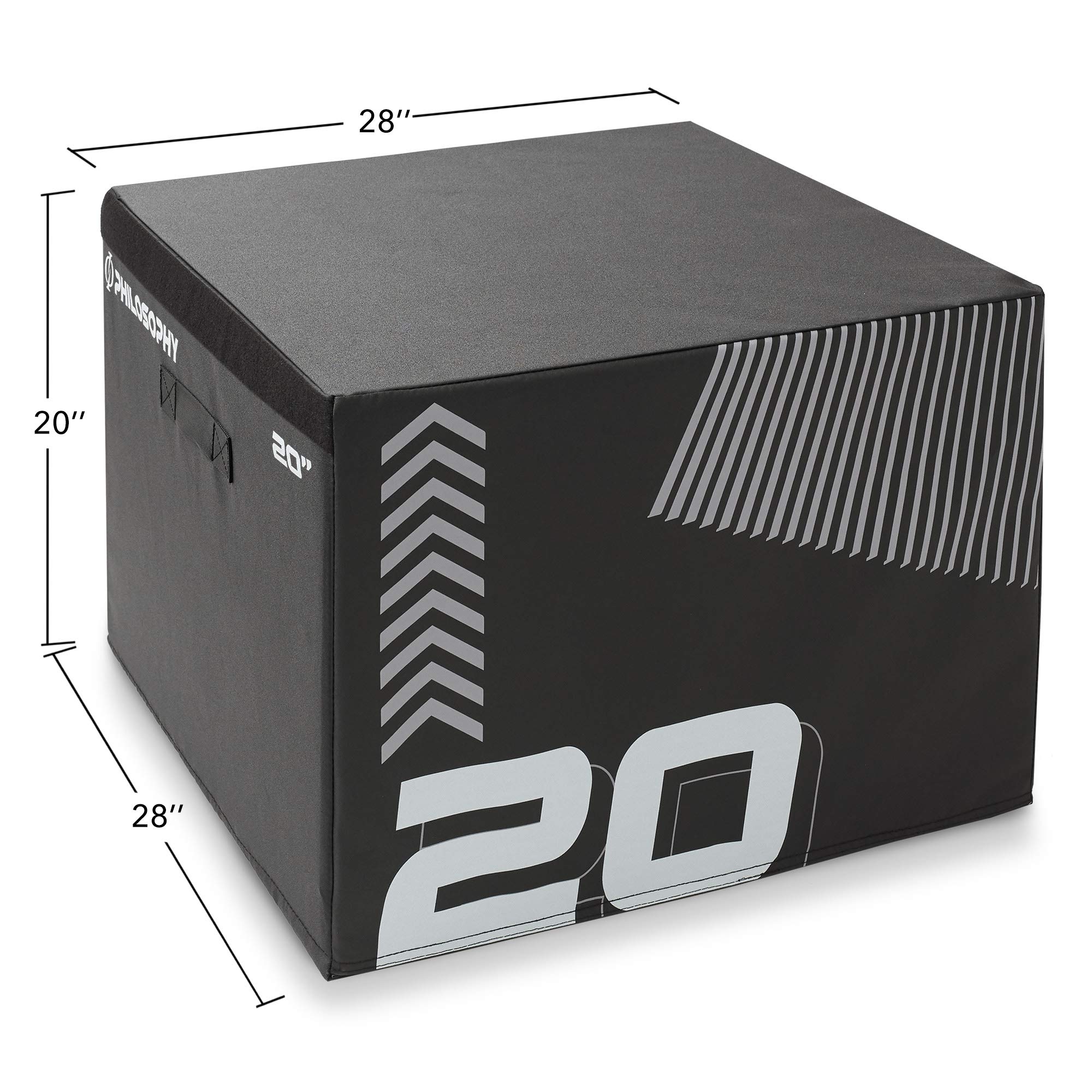 Premium Soft Foam Plyometric Jump Box - Adjustable Height Exercise Platform for CrossFit, HIIT & Home Workouts | Ideal for Strength Training, Agility Drills & Fitness Conditioning