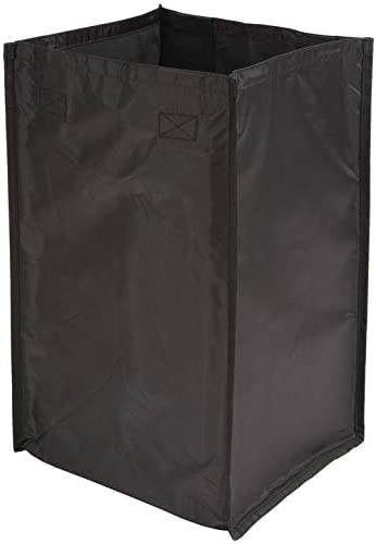 Premium Tilt-Out Laundry Hamper with Removable Black Nylon Bags - 24 Inch Wide with 2 Small Bags - Space Saving Closet Organizer for Bedroom, Bathroom, or Dorm Room