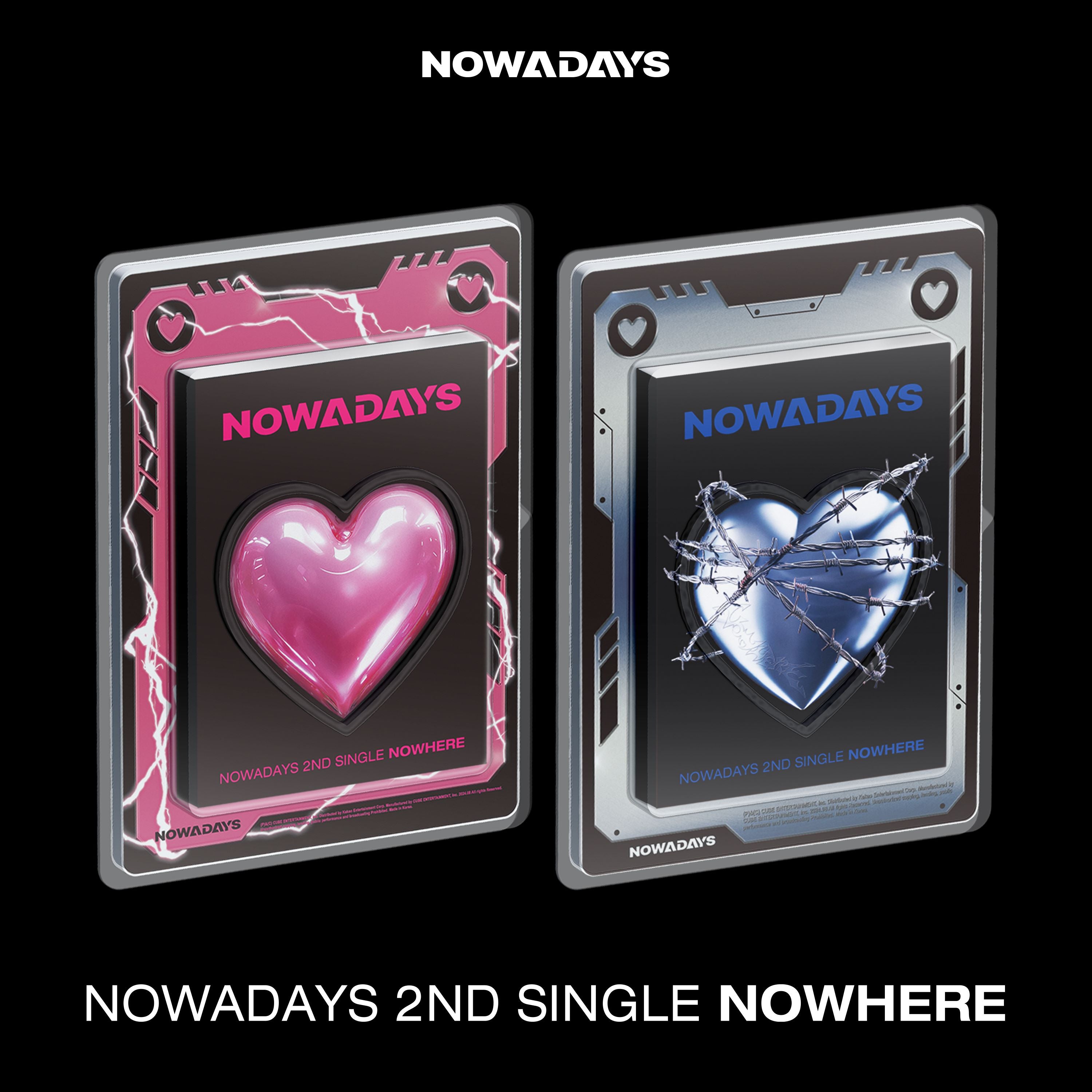 NOWADAYS 2nd Single Album 'NOWHERE' - K-Pop Music CD | Perfect for K-Pop Fans, Collectors & Gift Giving