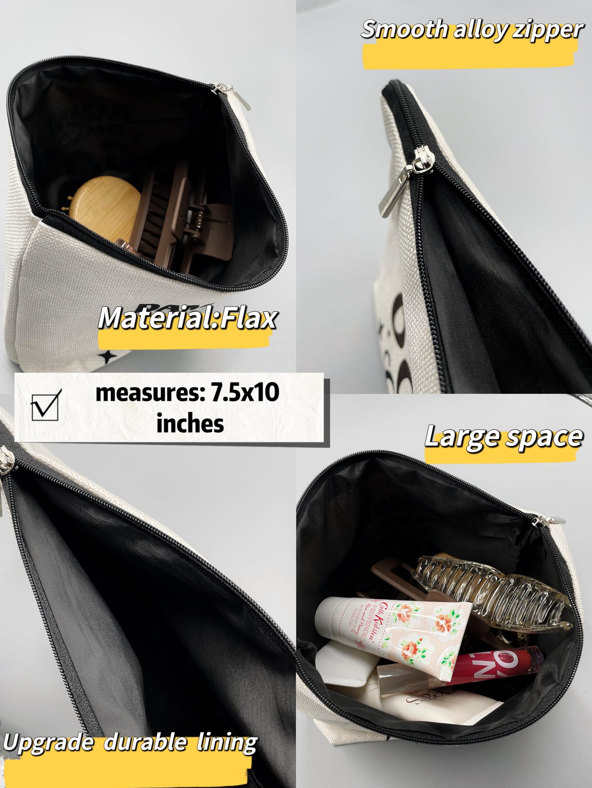 Stylish Sun-Themed Makeup Bag for Women - Perfect Cosmetic Organizer for Travel, Gifts for Daughter, Sister, Grandma & Teacher - Ideal for Sun Lovers & Teen Girls - Great for Daily Use, Vacations & Special Occasions