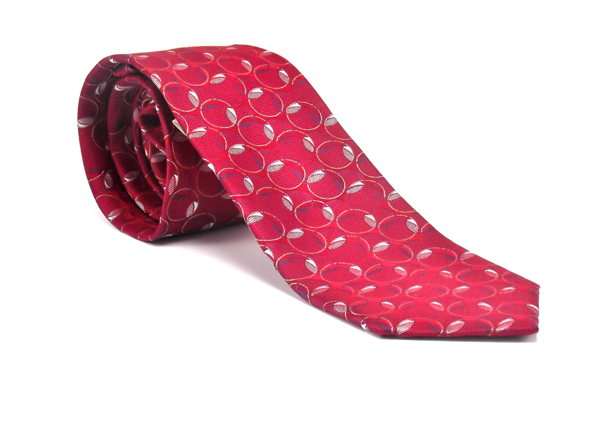 Frank Lloyd Wright March Balloons Design Silk Necktie - Classic Men's Tie for Business, Office & Formal Events - Premium Quality Silk, One Size Fits All