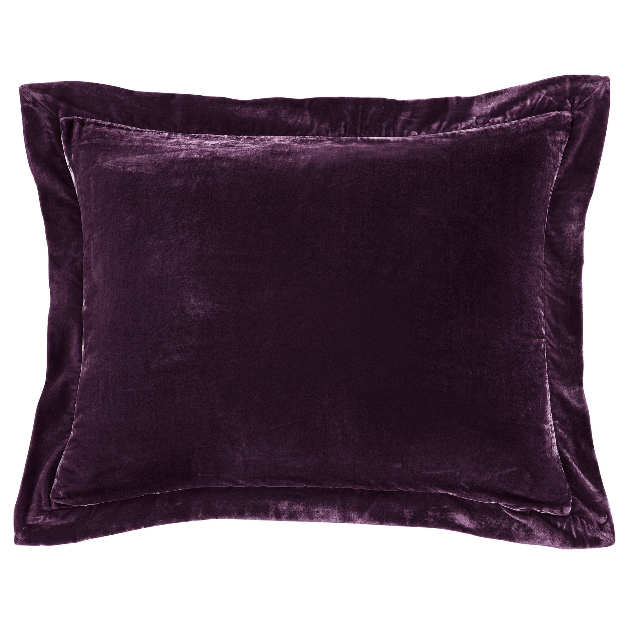 Luxury Stella Faux Silk Velvet Euro Pillow - Soft Decorative Cushion for Sofa, Bed & Home Decor - Perfect for Living Room, Bedroom & Guest Room Accents