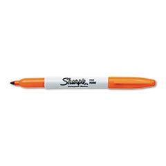 Sharpie Permanent Fine Point Marker - Orange Alcohol-Based Ink for Precise Writing, Labeling & Art Projects - Ideal for Office, School & Crafting