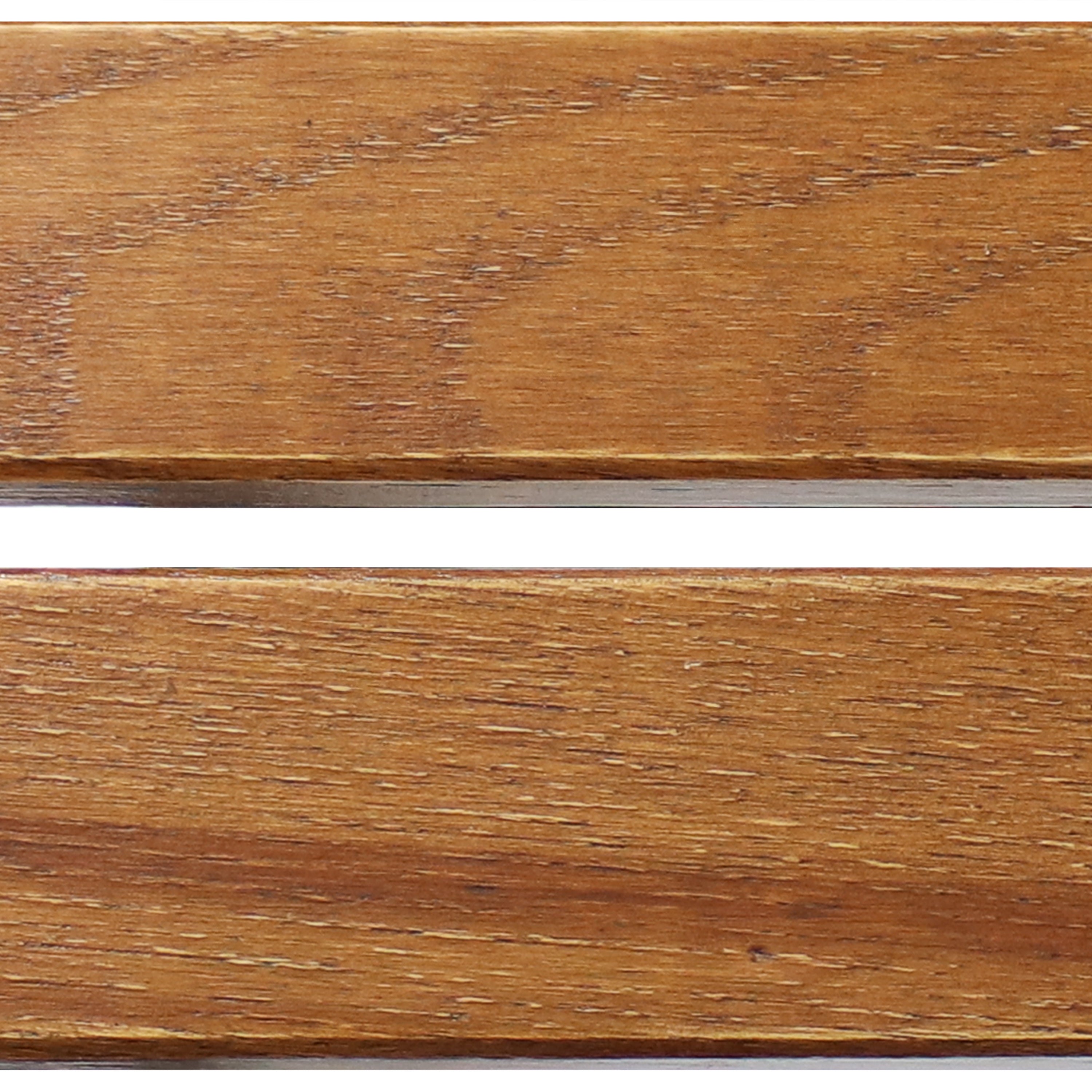 European Chestnut Wood Rectangle Side Table - Rustic Outdoor Patio Furniture for Garden, Deck, or Balcony Decor