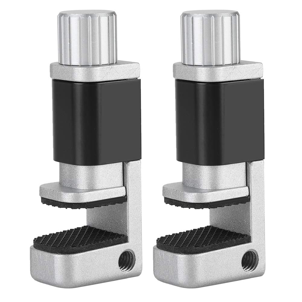 Yencoly LED Screen Fastening Clamp - Rubber & Aluminum Alloy Phone Tablet Repair Tool (2PCS) - Perfect for DIY Screen Replacement & Mobile Device Fixing