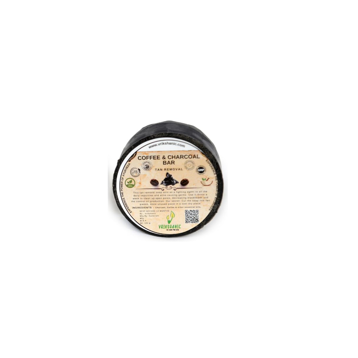 Natural Charcoal Soap for Acne & Oily Skin - Deep Cleansing & Detoxifying Face & Body Bar - Perfect for Daily Skincare Routine & Men's Grooming