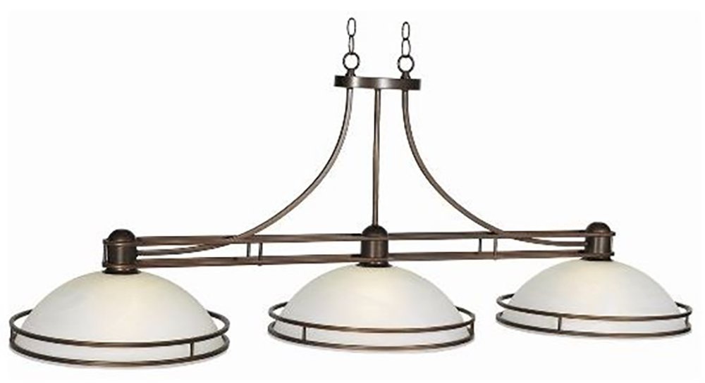 Stylish 3-Light Billiard Pendant Lighting Fixture - Perfect for Pool Tables, Game Rooms & Basement Decor