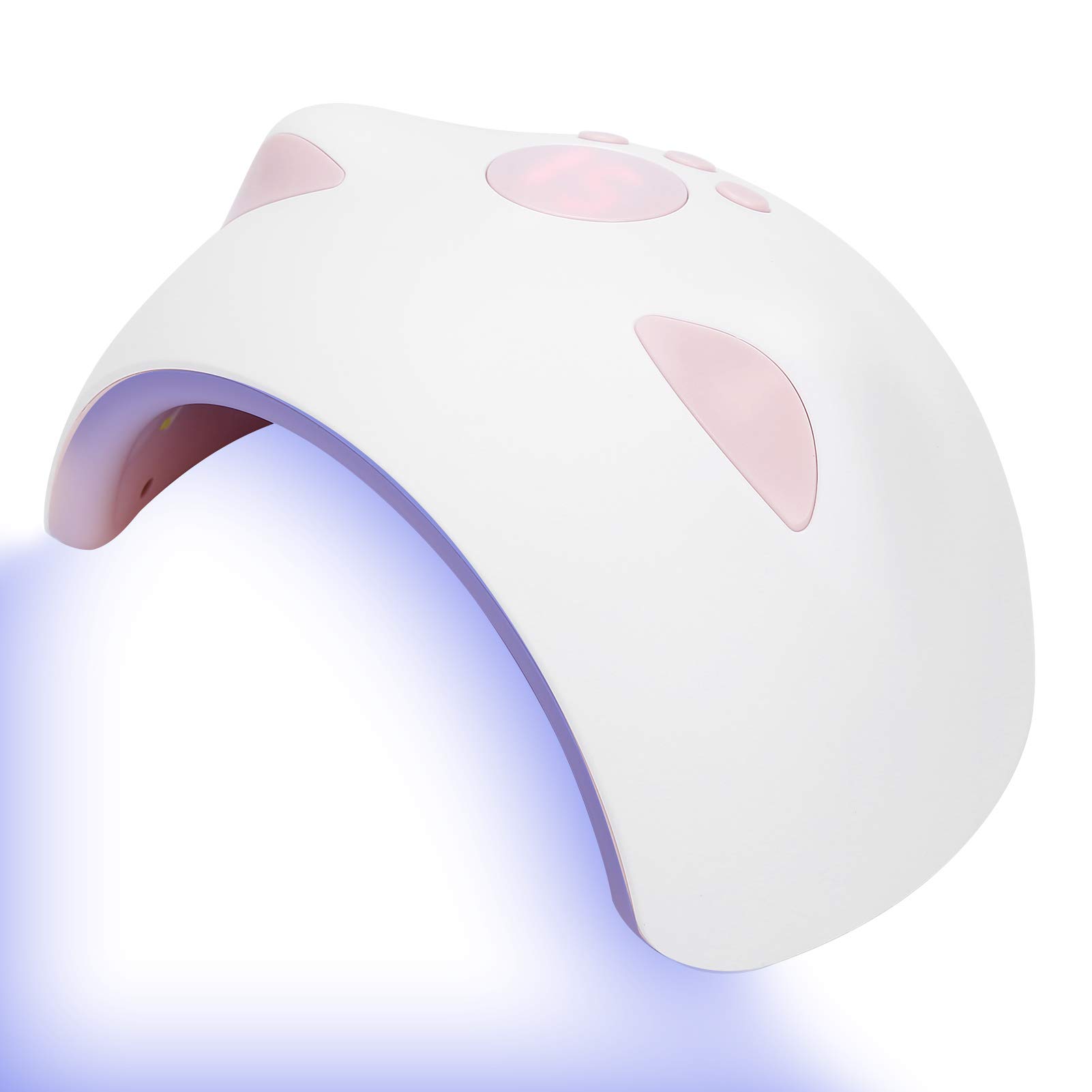 60W UV LED Nail Polish Drying Lamp with 3 Timer Settings - Fast Curing Gel Nail Dryer Machine for Salon & Home Manicure | Perfect for Gel Polish, Acrylic Nails & DIY Nail Art