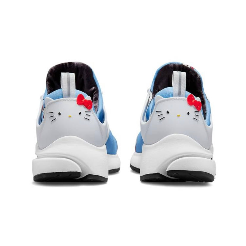 Nike Air Presto QS Hello Kitty Sneakers in University Blue, Black & White - Stylish Comfort for Casual Wear & Street Fashion