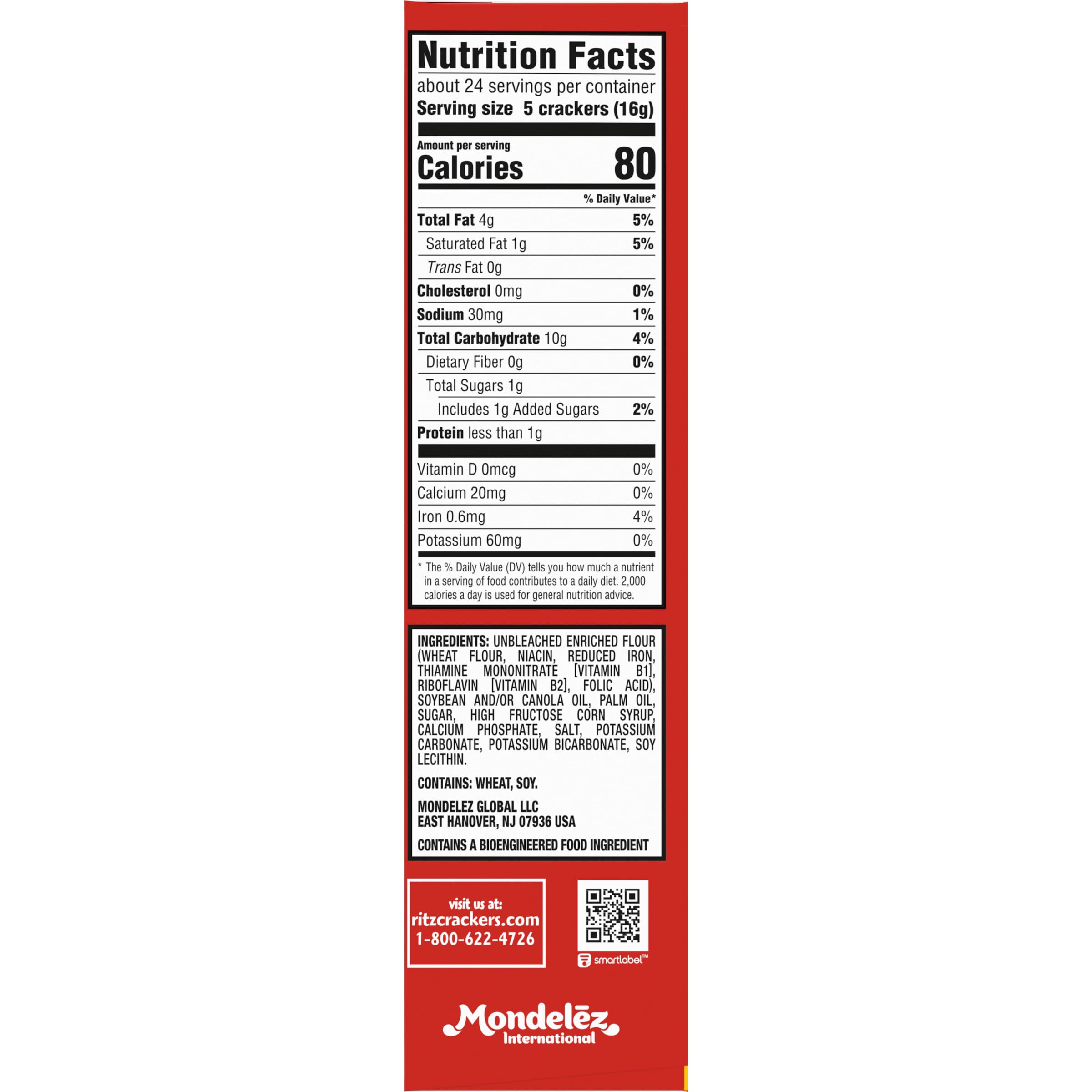 RITZ Hint of Salt Crackers - Healthy Low Sodium Snacks for Kids & Adults - Perfect for Lunch Boxes, School, Office & Parties - 13.7 oz Pack