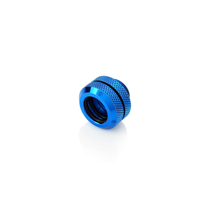 Bitspower Multi Link Fitting for 12mm OD Tubing - Royal Blue - Perfect for Custom PC Water Cooling Loops and DIY Liquid Cooling Systems