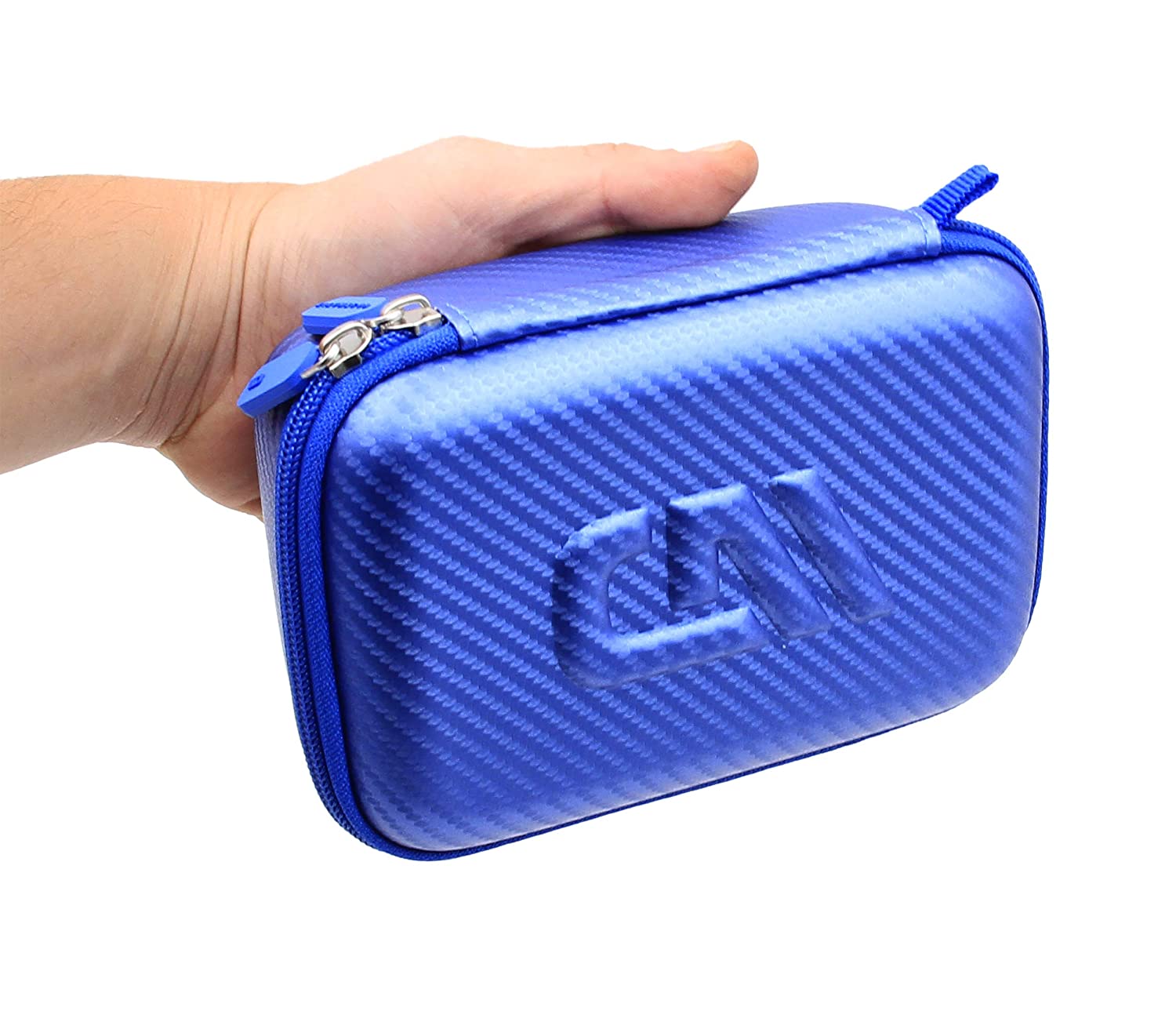 CASEMATIX Hard Shell Travel Case for Bakugan Figures, BakuCores & Trading Cards - Padded Divider & Wrist Strap - Perfect for Storage, Travel & Game Protection