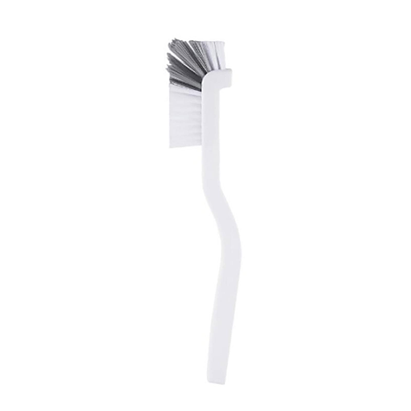 90° Plastic Cup Brush - Heavy Duty Cleaning Brush for Soy Milk Machine, Kitchen Juicer, Concrete & Hard Surfaces (White, One Size) - Perfect for Deep Cleaning Kitchen Appliances, Grout & Tight Spaces