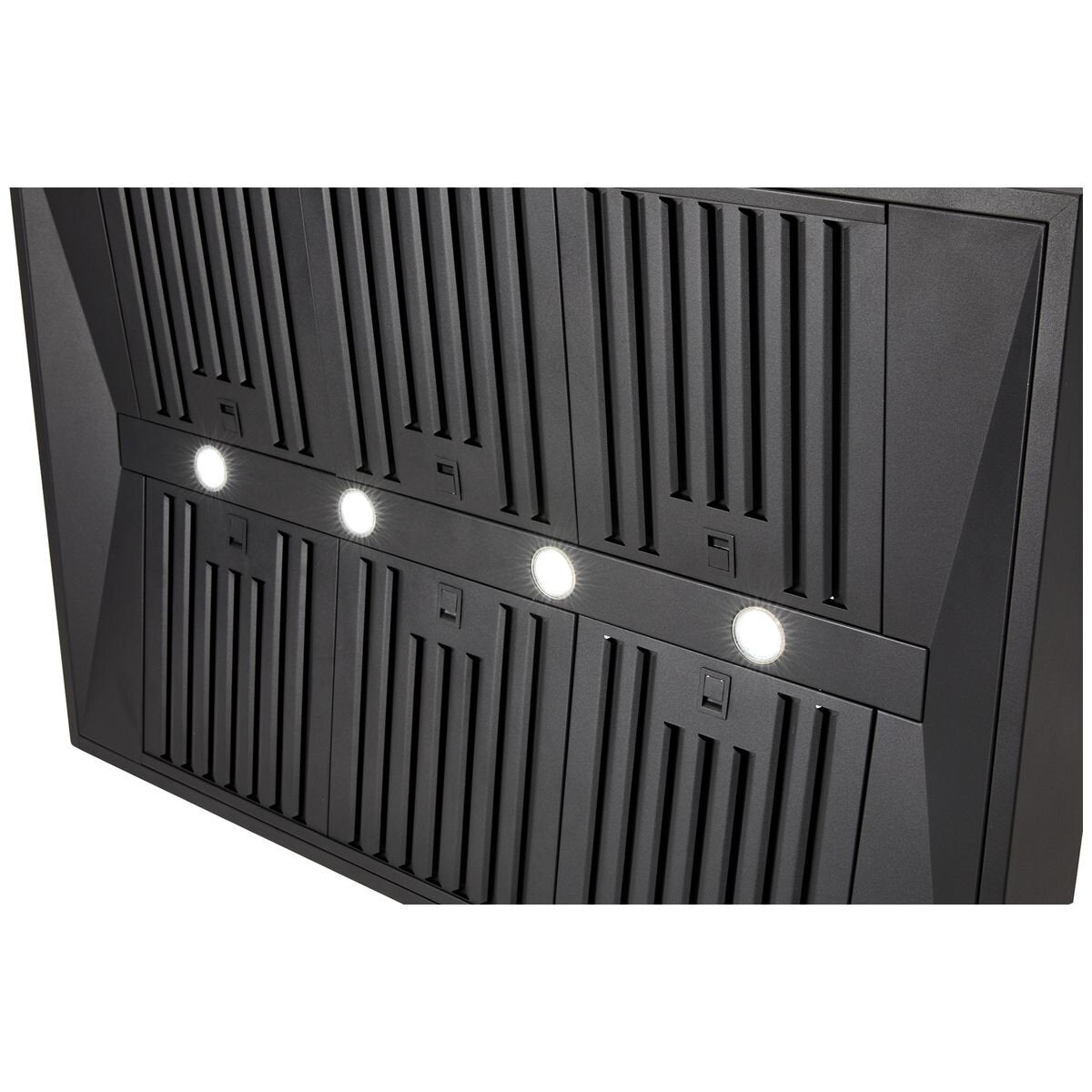 Schweigen 47-Inch Non-Silent Canopy Range Hood for Outdoor BBQ - Black (Model CL8912B) | Perfect for Patio, Backyard & Outdoor Kitchen Ventilation