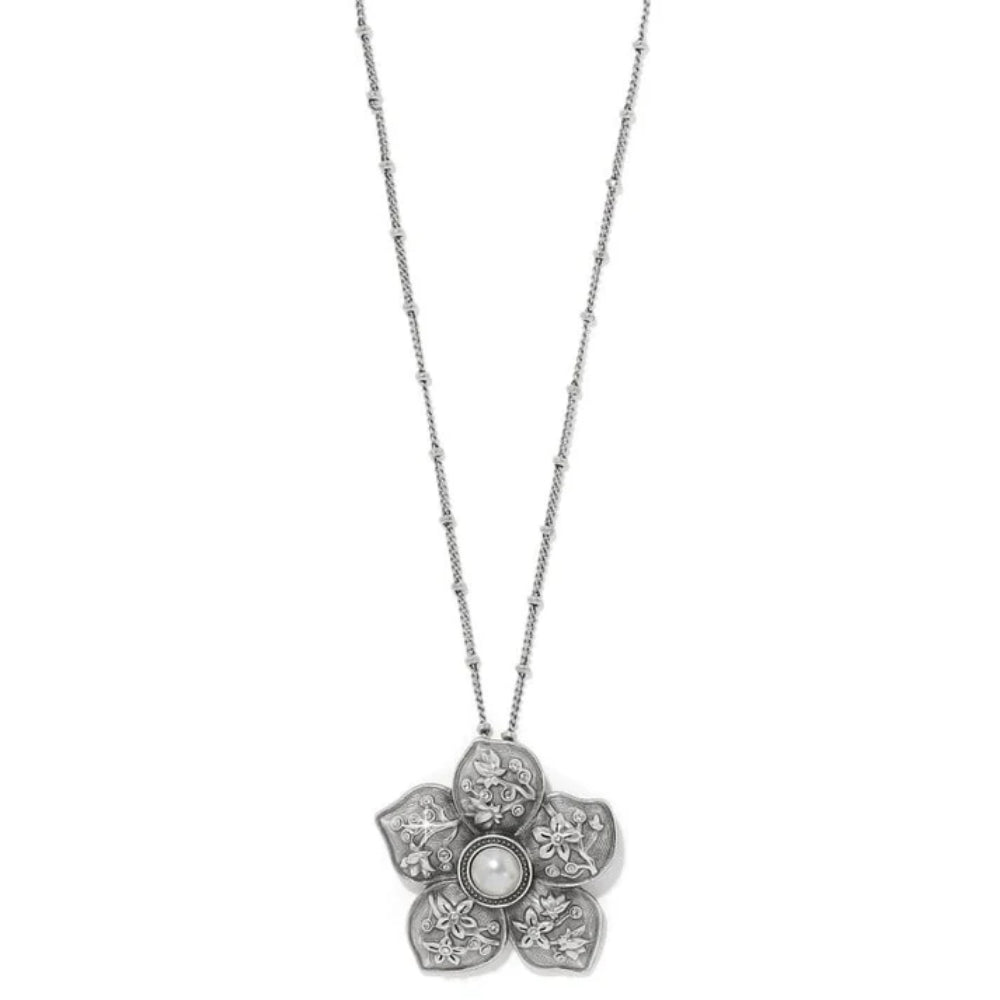 Brighton Kyoto In Bloom Pearl Short Necklace - Elegant Pearl Jewelry for Women, Perfect for Weddings, Parties & Special Occasions