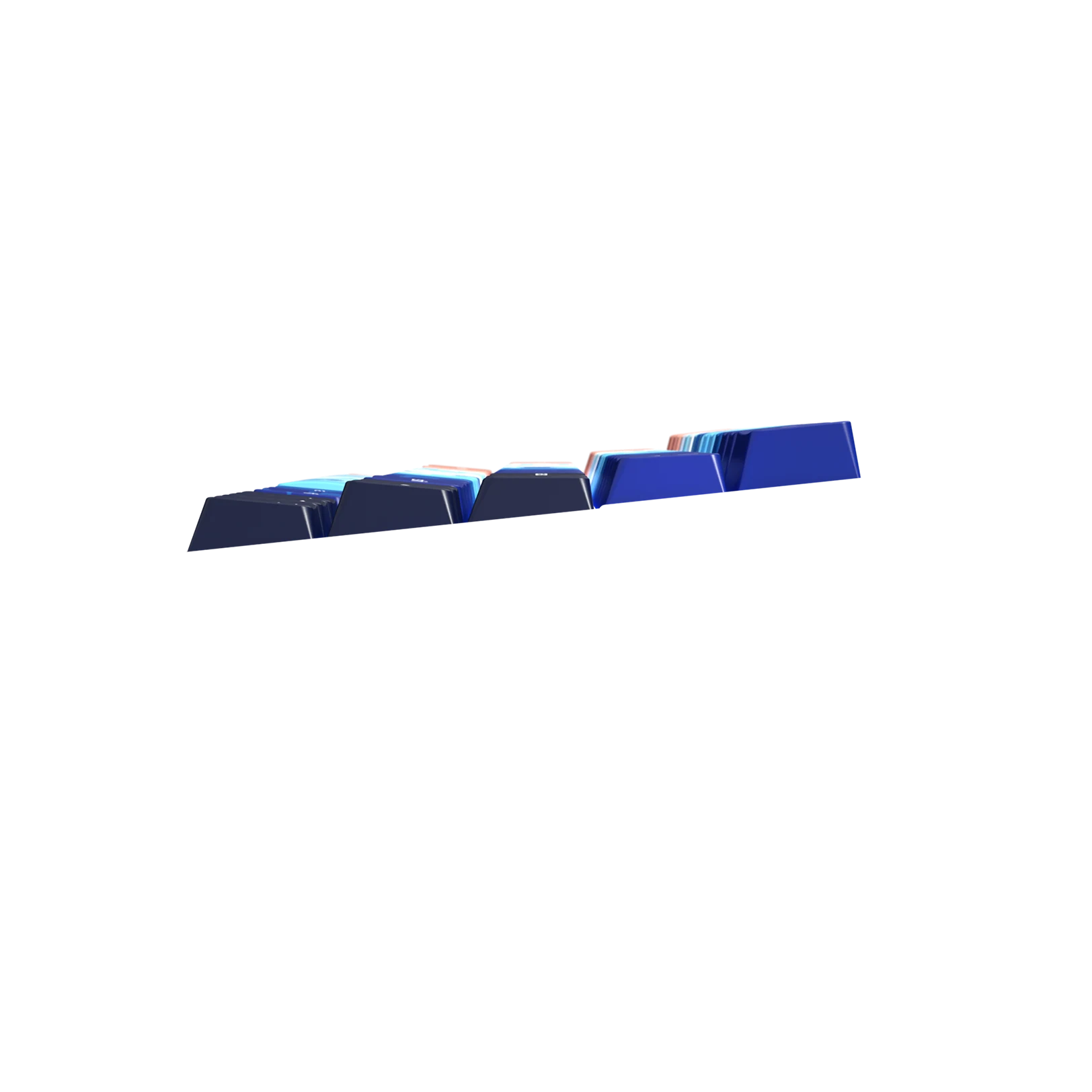 High Tide Keycaps for Mechanical Keyboards - Custom Cherry MX Keycaps for Gaming & Typing - Perfect for PC, Mac & Laptop Keyboards
