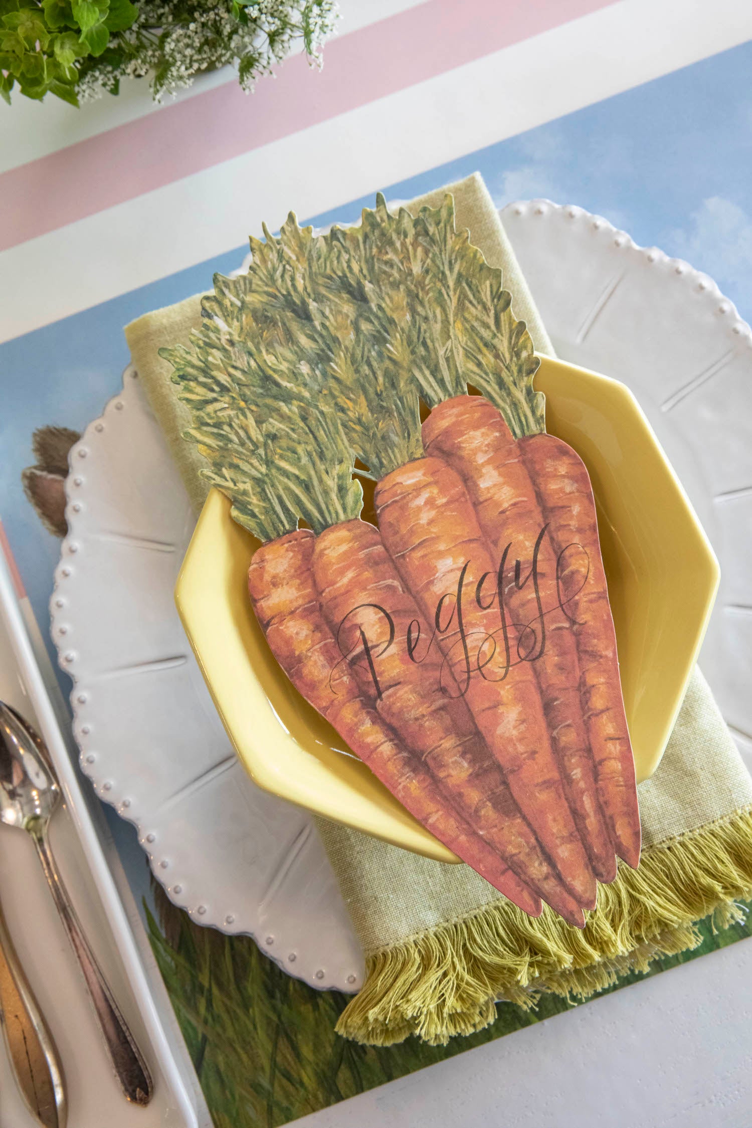 Fresh Carrots Table Accent Decor - Perfect for Farmhouse, Rustic & Country Style Home Decor | Kitchen, Dining Room & Party Centerpiece