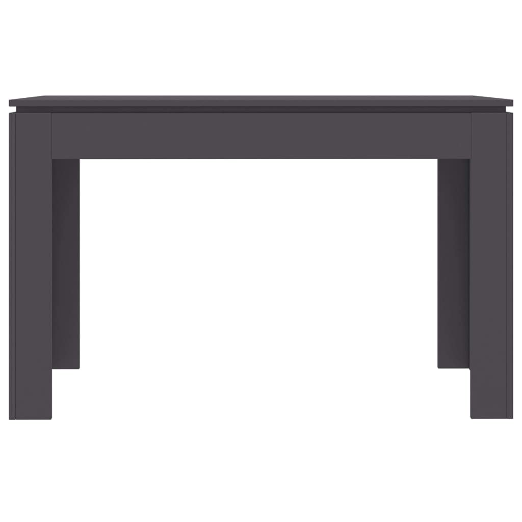 Modern Gray Height-Adjustable Dining Table - 47.2