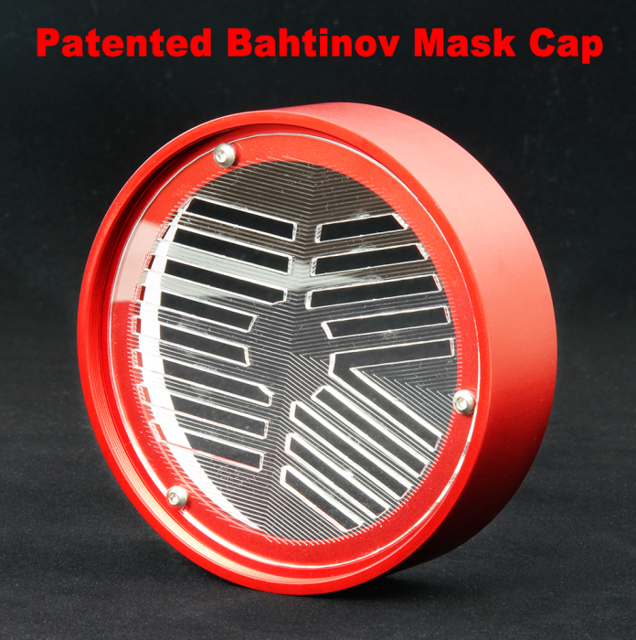 Bahtinov Mask Cover (Patented) for WO 81 Series Telescopes (CPBM 81) - Premium Telescope Focusing Aid for Astrophotography & Stargazing