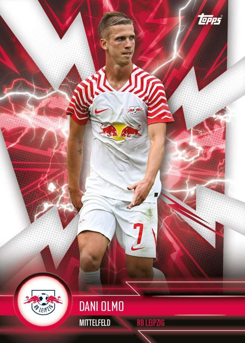 Topps RasenBallsport Leipzig Official 23/24 Fan Set - Authentic Soccer Collectibles for RB Leipzig Supporters - Perfect for Game Day, Fan Gifts & Memorabilia Display
