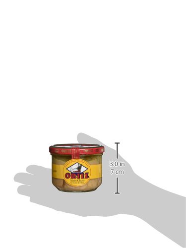 Premium Ortiz Yellowfin Tuna in Olive Oil - 220g Can (7.76 oz) | Wild Caught, High Protein, Keto & Paleo Friendly | Perfect for Salads, Sandwiches & Mediterranean Recipes