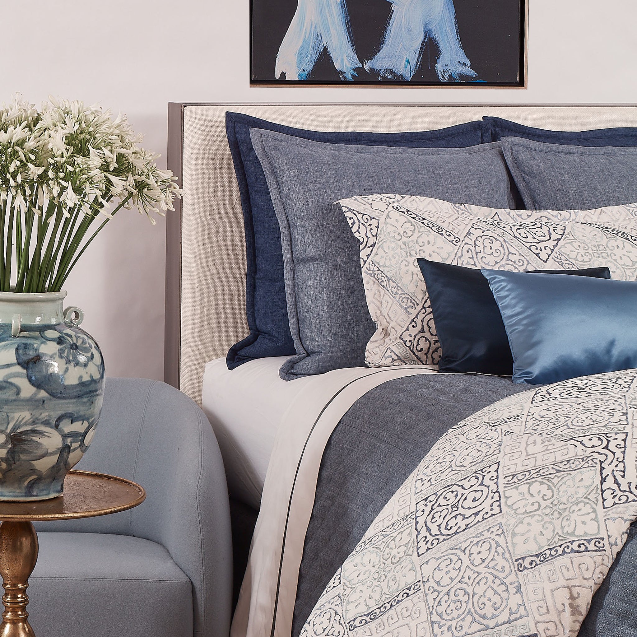 Porto Sham - Premium Quality Bed Sheet Set for Ultimate Comfort | Perfect for Home, Hotel, and Airbnb Use