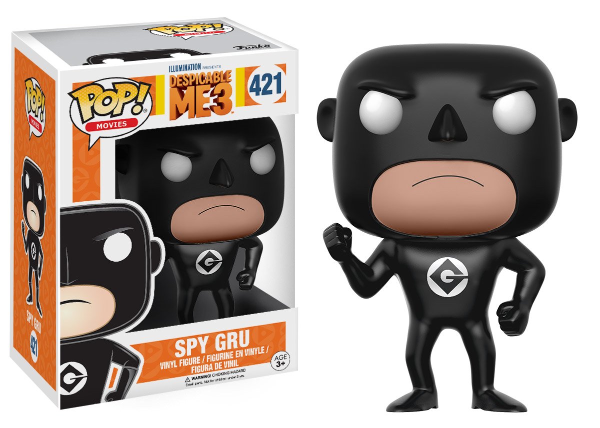 Funko POP Movies Despicable Me 3 Spy Gru Collectible Vinyl Figure - Minion Master Disguise Action Toy for Fans & Collectors - Perfect for Display, Gifts, and Movie-Themed Decor