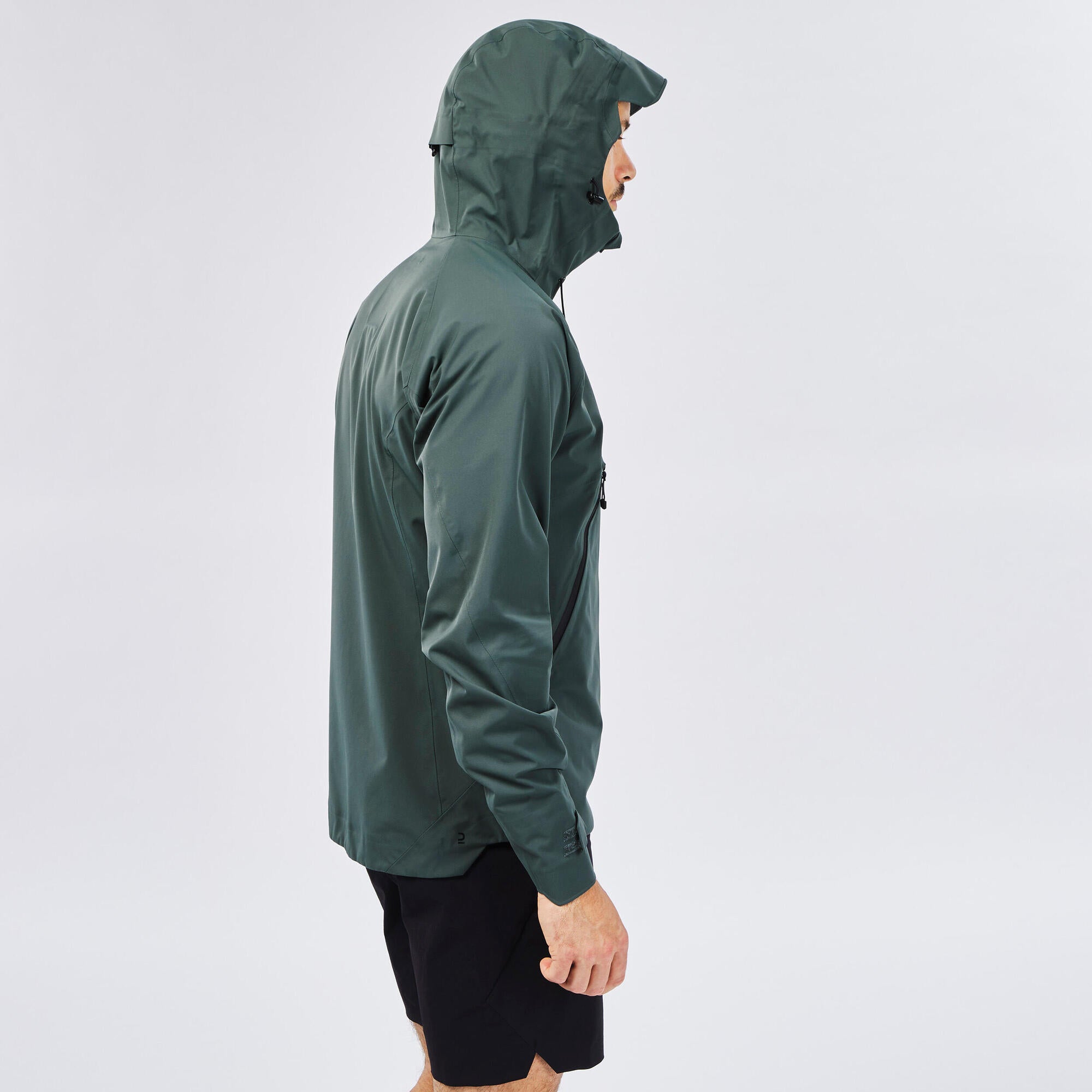 Quechua Men's MH500 Lightweight Waterproof Hiking Jacket - Outdoor Trekking, Camping & Mountain Climbing Gear