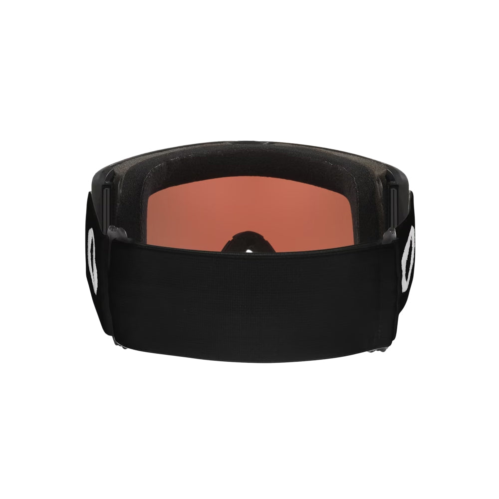 Oakley Target Line Ski Goggles - Matte Black with Fire Iridium & Persimmon Lenses - UV Protection for Snowboarding & Winter Sports