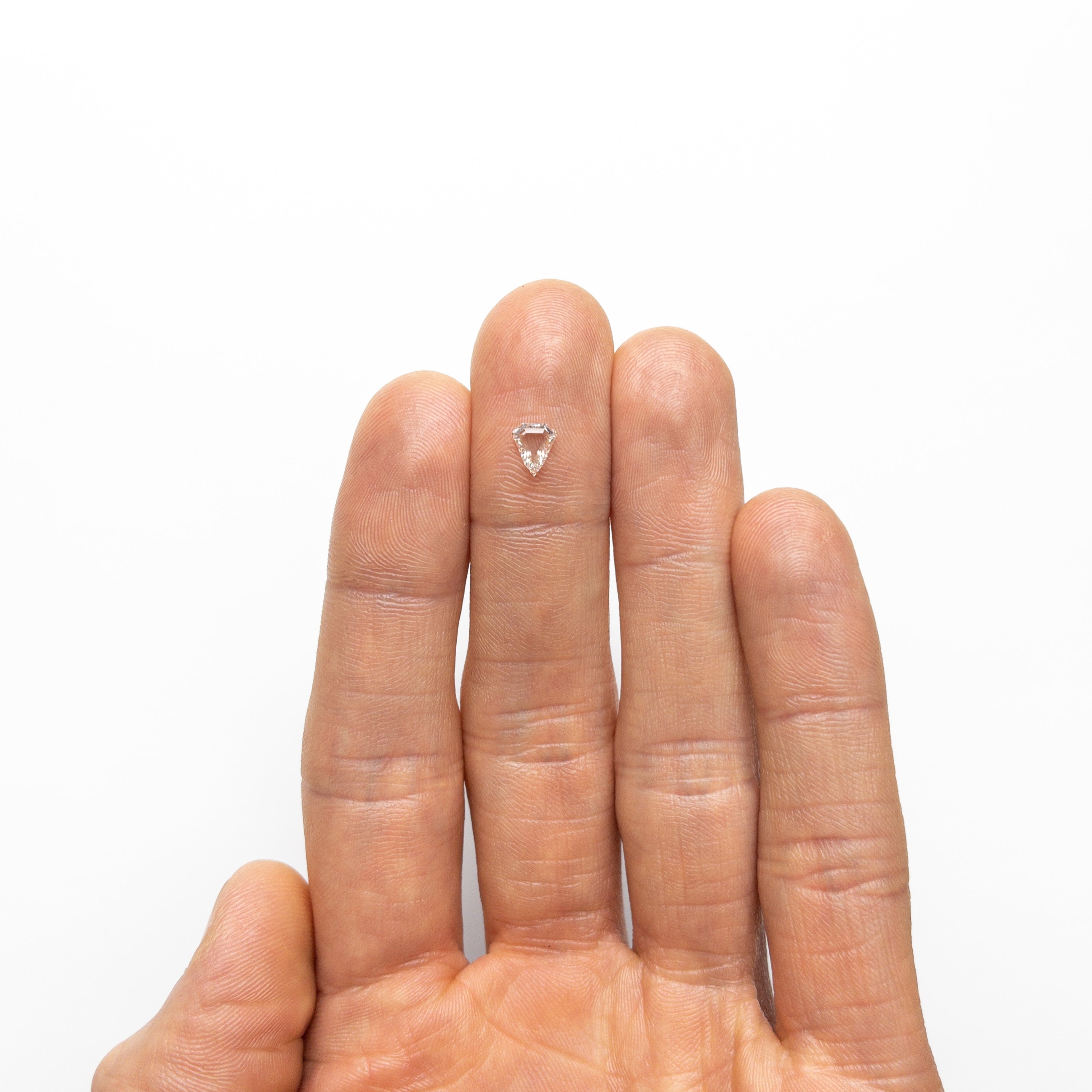 0.51ct SI1 G Shield Portrait Cut Diamond - 6.04x5.24x2.07mm for Engagement Rings & Fine Jewelry