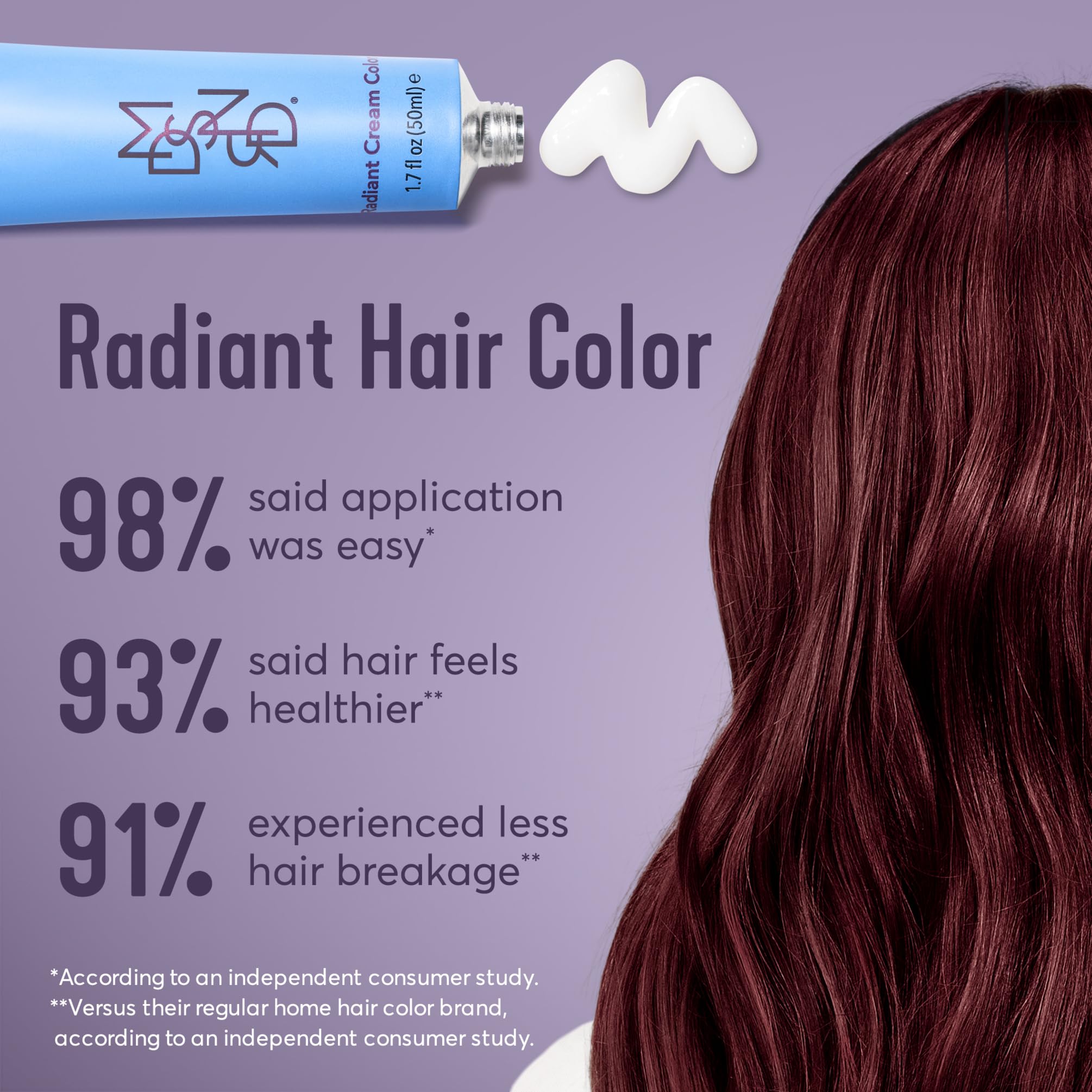 Madison Reed Radiant Hair Color Kit - Dark Auburn Red Permanent Dye for 100% Gray Coverage | Ammonia-Free, 5NRM Trieste Red | Pack of 2 | Perfect for At-Home Hair Coloring & Salon-Quality Results