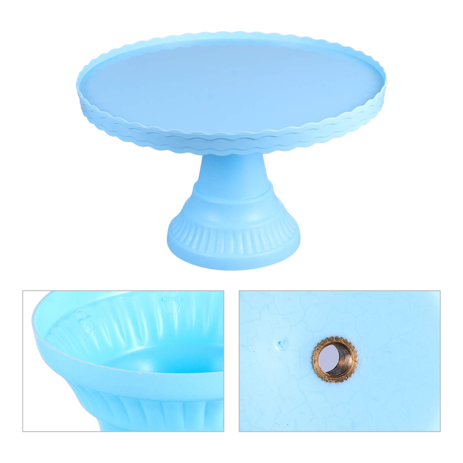 Elegant 3-Tier Cake Stand for Dessert Display - Sturdy Cake Plate Holder for Birthday Parties, Weddings, Baby Showers & Special Events - Perfect for Displaying Cupcakes, Macarons & Pastries
